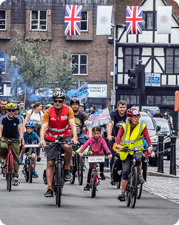 Members on a Club ride