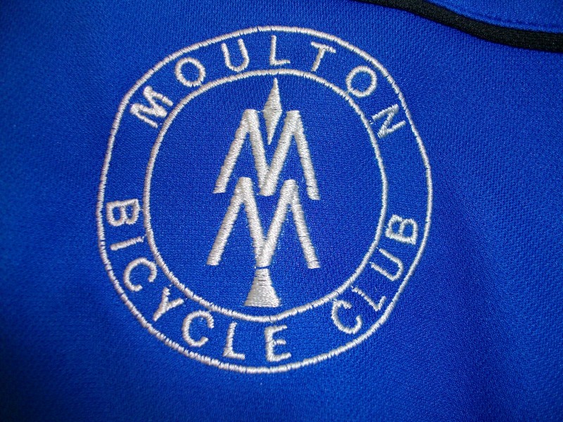 Moulton Bicycle Club shirt badge front